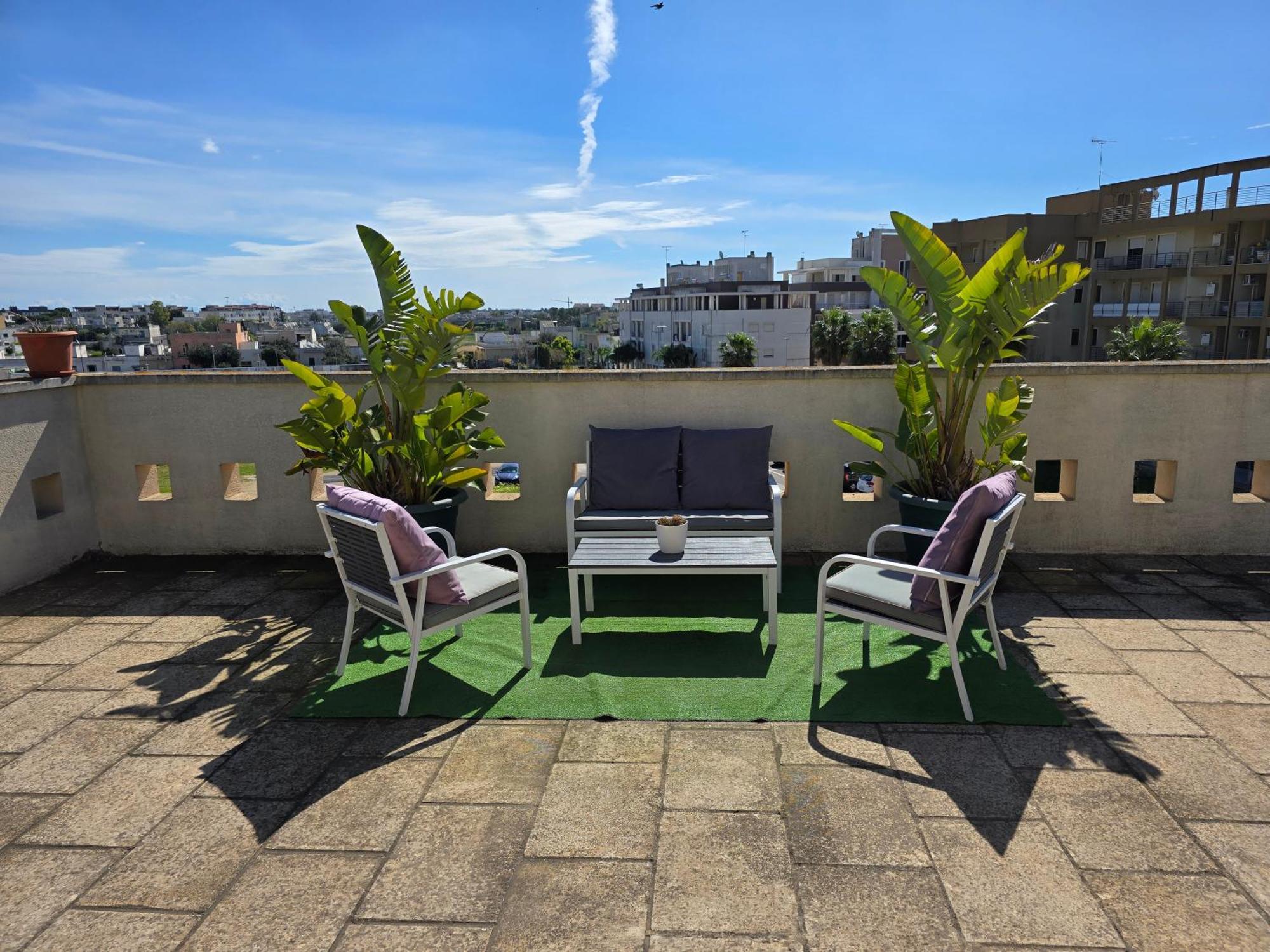 "Elle Home" Attico Panoramico Lecce Eksteriør billede